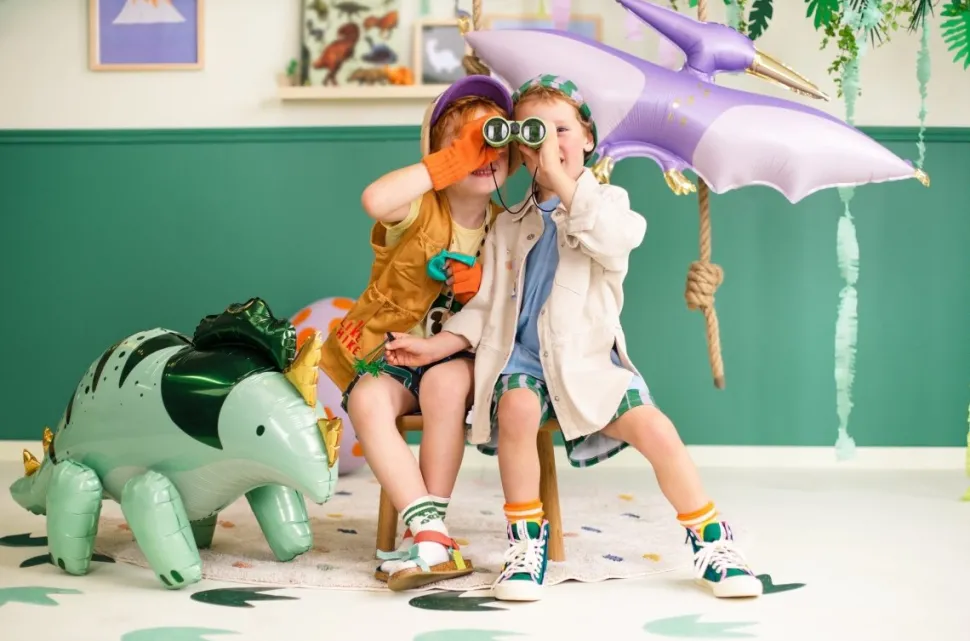 Dino Folie Ballon Leeg 93cm
