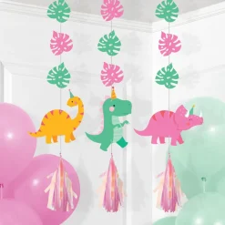 Dino Hangdecoratie 91cm 3st