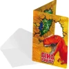 Dinosaurus Uitnodigingen 6st