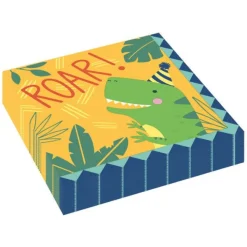 Dino Servetten Roar 33cm 16st