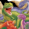 Dino Uitdeelzakjes 23cm 8st