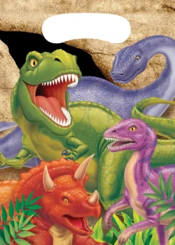 Dino Uitdeelzakjes 23cm 8st