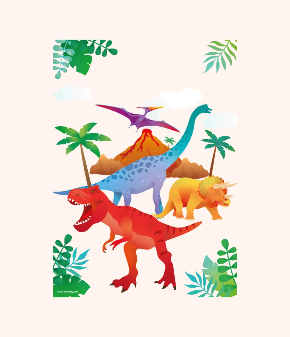 Dino Uitdeelzakjes 6st