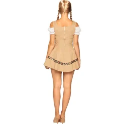 Dirndl Jurk Oktoberfest Bruin