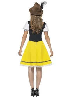 Dirndl Jurk Oktoberfest Geel