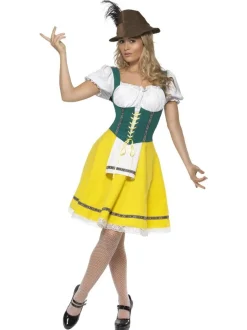 Dirndl Jurk Oktoberfest Geel