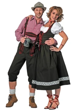 Dirndl Jurk Oktoberfest Lang Groen