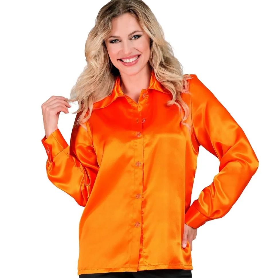Disco 70S Blouse Oranje