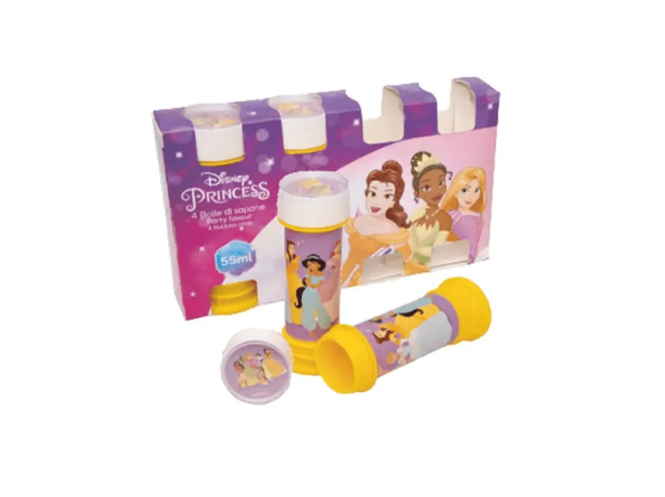 Disney Princess Bellenblaas 4ST 55ML