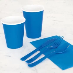 Donkerblauw Bestek 18 delig