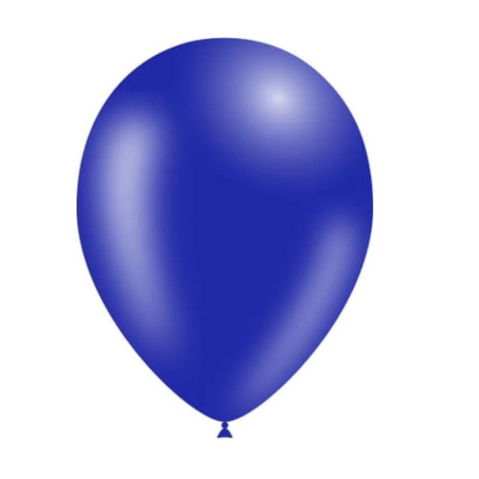Donkerblauwe Ballonnen 25cm 50st