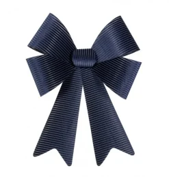 Donkerblauwe Strik Velvet 66cm
