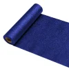 Donkerblauwe Tafelloper Glitter 5m