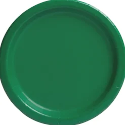 Donkergroene Borden 23cm 16st