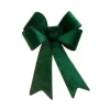 Donkergroene Strik Velvet 39cm