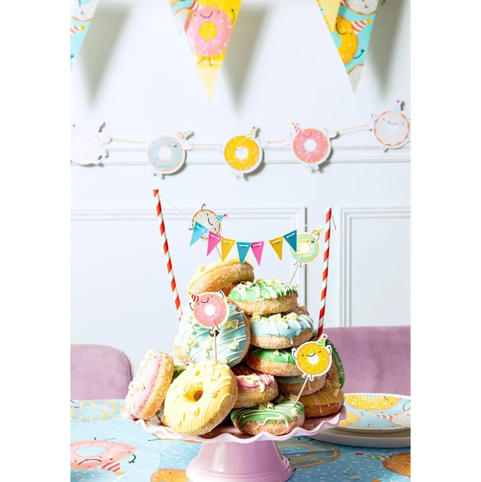 Donut Taarttopper 5 delig