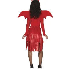 Duivel Halloween Kostuum Dames Rood