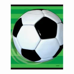 3D Voetbal Uitdeelzakjes 8st