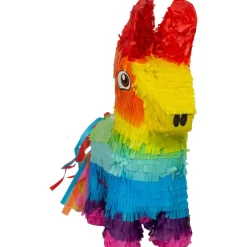 Ezel Pinata Regenboog 39cm