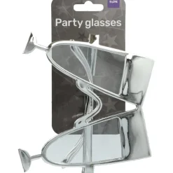 Feestbril Champagneglas