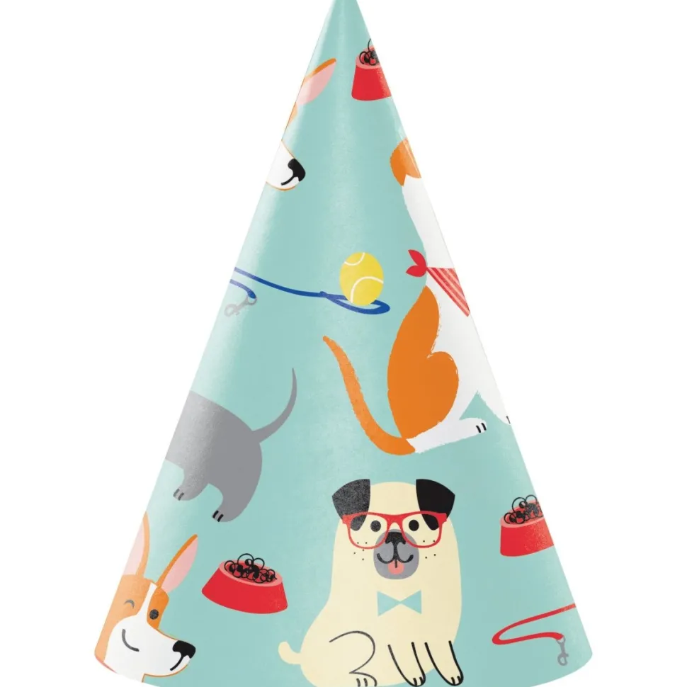 Feesthoedjes Honden 8st