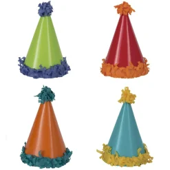 Feesthoedjes Mini 10,2cm 8st