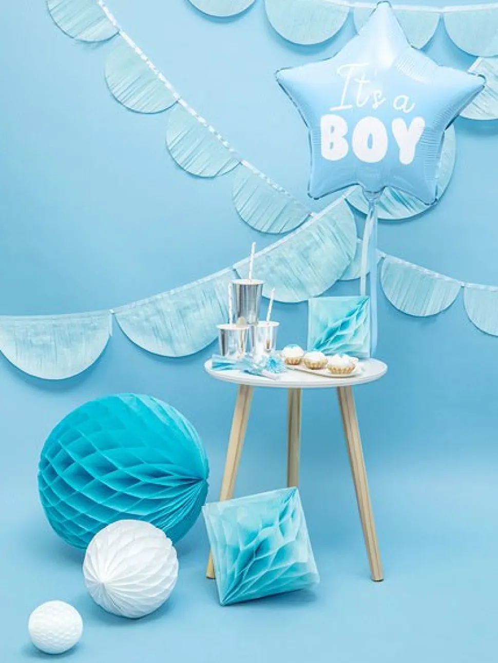 Feesttoeters Blauw 6st