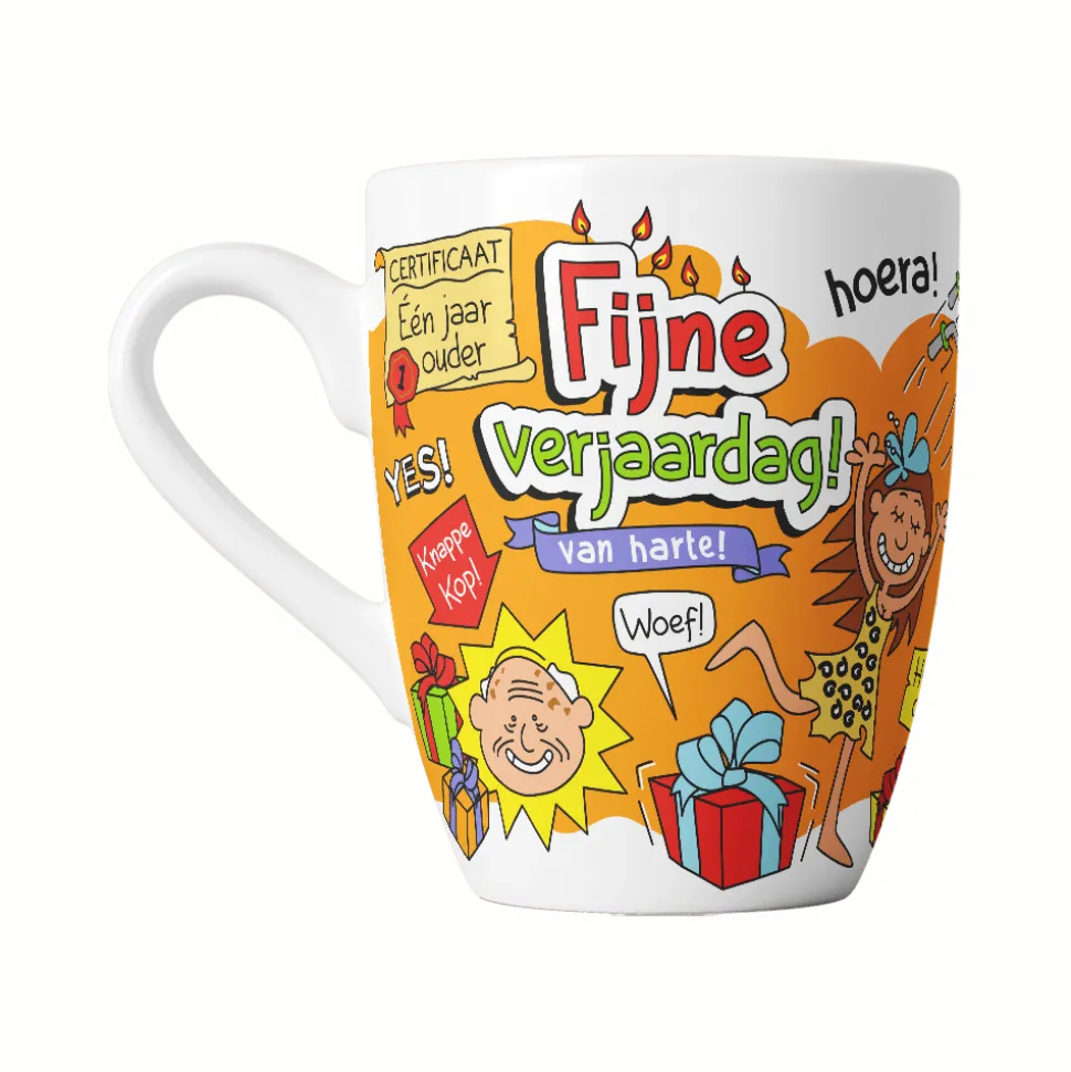 Fijne Verjaardag Mok 12cm