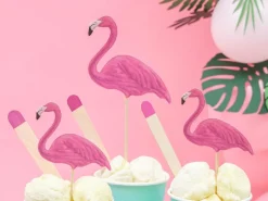 Flamingo Prikkers 23,5cm 6st