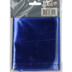 Folie Ballon Cijfer 4 Blauw Metallic XL 86cm leeg