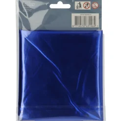 Folie Ballon Cijfer 6 Blauw Metallic XL 86cm leeg