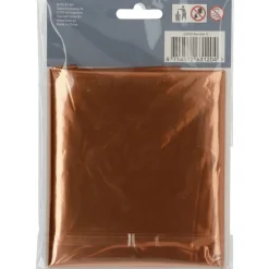 Folie Ballon Cijfer 0 Brons XL 86cm leeg