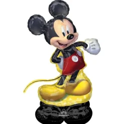 Folie Ballon Mickey Mouse Standaard Leeg 1,32m