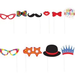 Foto Props Happy Birthday Accessoires 29,2cm 10 delig