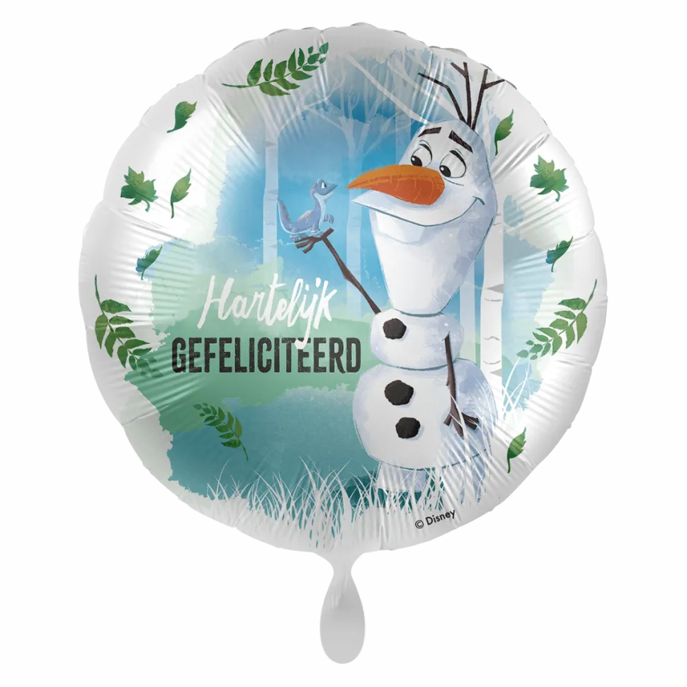 Frozen Helium Ballon Olaf Leeg 43cm