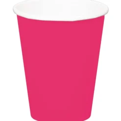 Fuchsia Bekers Karton 350ml 8st