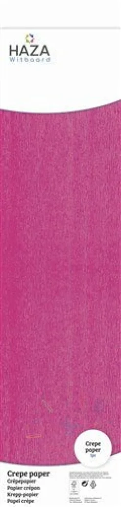 Fuchsia Crepe Papier 2,5m