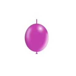 Fuchsia Knoopballonnen 15cm 100st