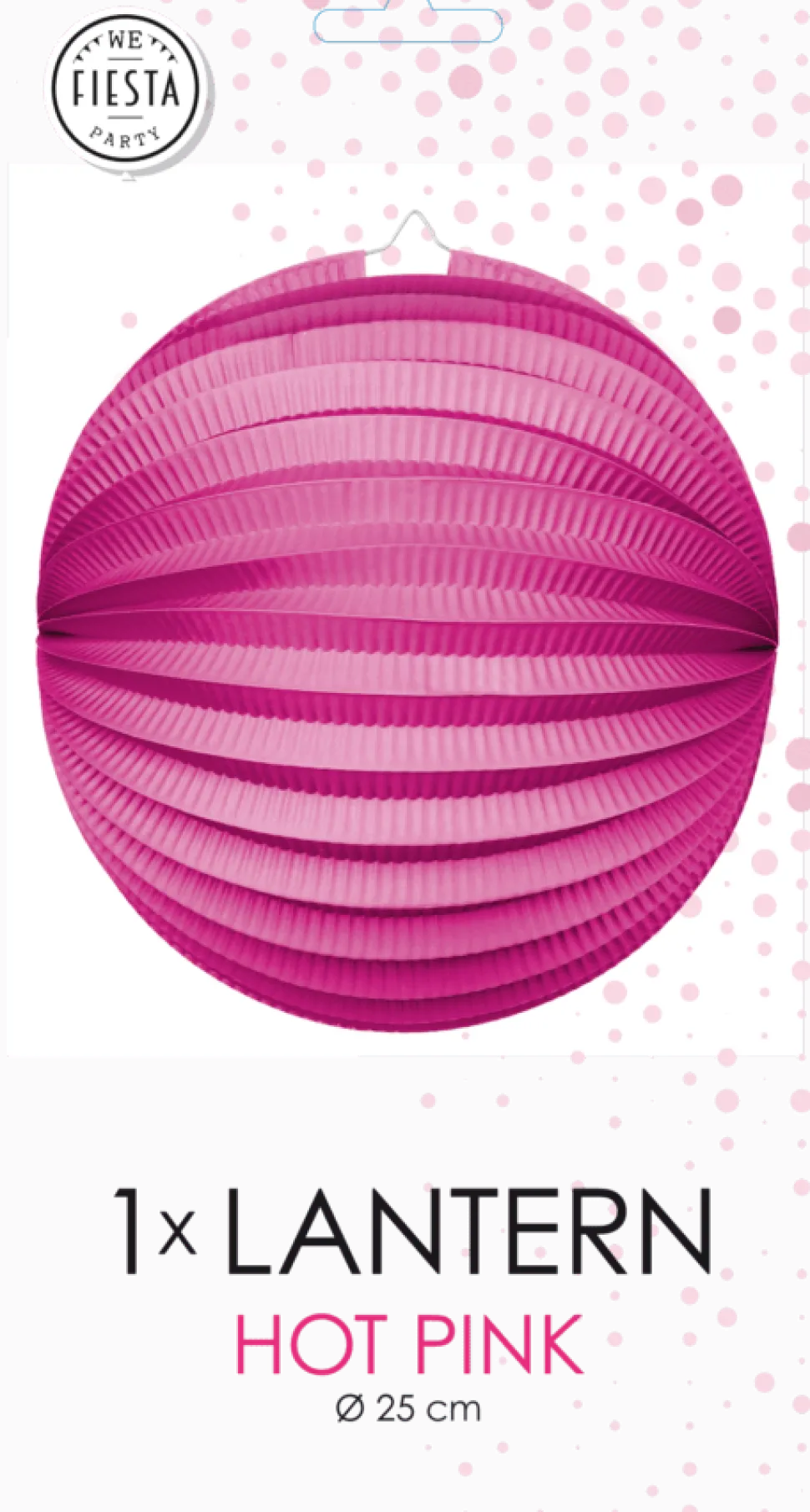 Fuchsia Lampion 25cm