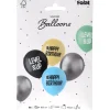 Gaming Party Ballonnen Happy Birthday 33cm 6st