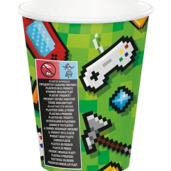 Gaming Party Bekers 256ml 8st