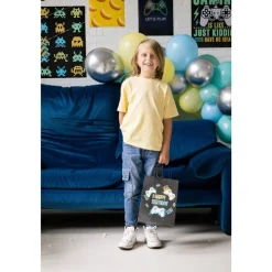 Gaming Party Cadeautasje Happy Birthday 27cm 6st