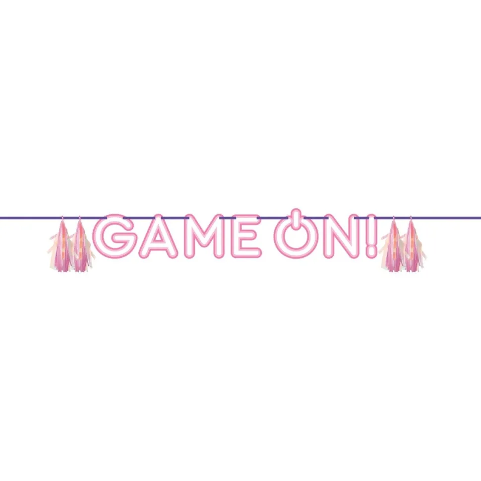 Gaming Party Letterslinger Game On! 1,6m