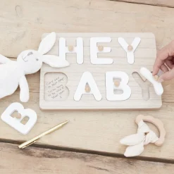 Gastenboek Hey Baby Puzzel 12,2cm