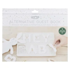 Gastenboek Hey Baby Puzzel 12,2cm