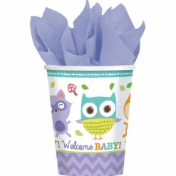 Geboorte Bekers Welcome Baby Karton 266ml 8st