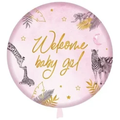 Geboorte Helium Ballon Leeg Safari 45cm