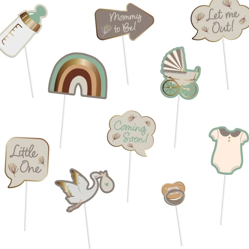 Geboorte Photobooth Props Little One 10st