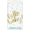 Geboorte Tafelkleed Hello Baby Babyshower 2,13m