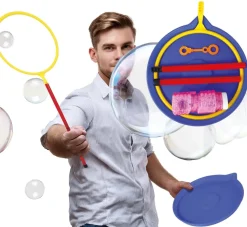Gekleurd Bellenblaas Stok 6 delig